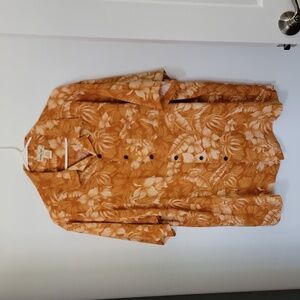 Panama Jack Vintage Hawaiian Shirt Men’s Size XL pre-owned Short Sleeve  Rayon